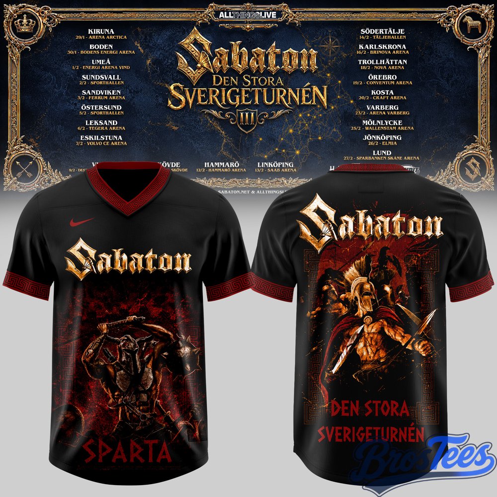The Grand Swedish Arena Tour 2027 Edition Football Jersey