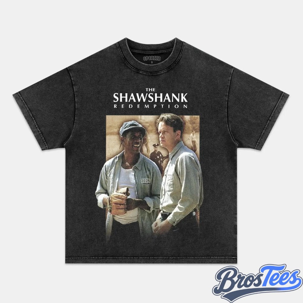 The Shawshank Redemption Andy Dufresne and Ellis Boyd Redding Talking Tee
