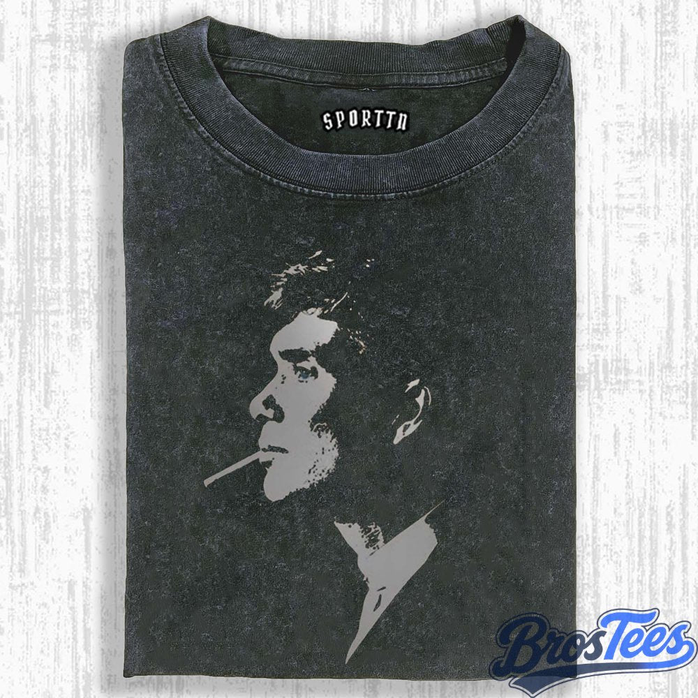 The Sopranos Christopher Moltisanti Smoking Side Profile Tee