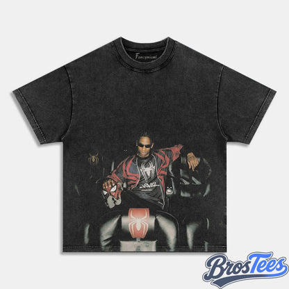 Travis Scott Spider-Man Throne Pose Tee