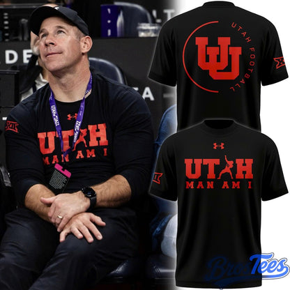 Utah Utes Coach Morgan Scalley Utah MAN AM I” Special Tee