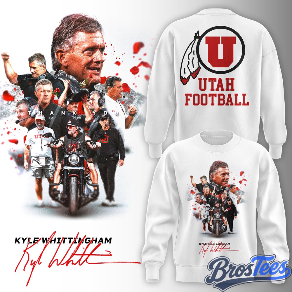 Utah Utes Kyle Whittingham Sweatshirt