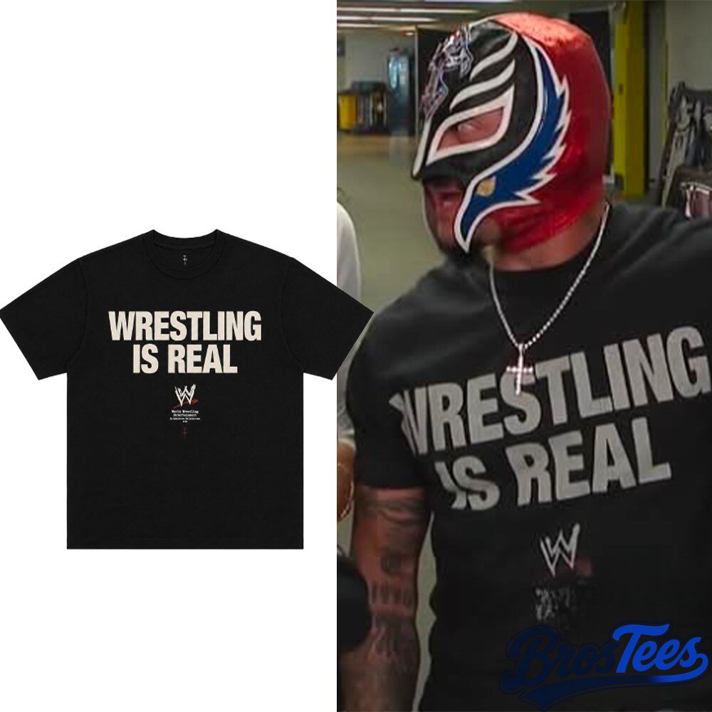 WWE Hall of Famer Rey Mysterio Wrestling is Real Shirt