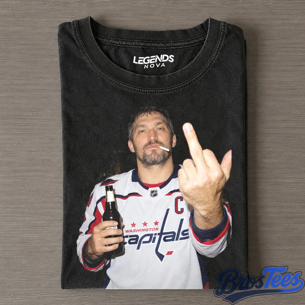 Washington Capitals Alex Ovechkin Drunk & Smoke Shirt