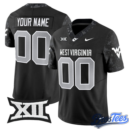West Virginia Mountaineers 2026 Vapor Limited Custom Jersey - Stitched