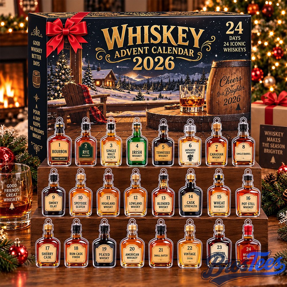 Whiskey 2026 Advent Calendar for Whiskey Fans