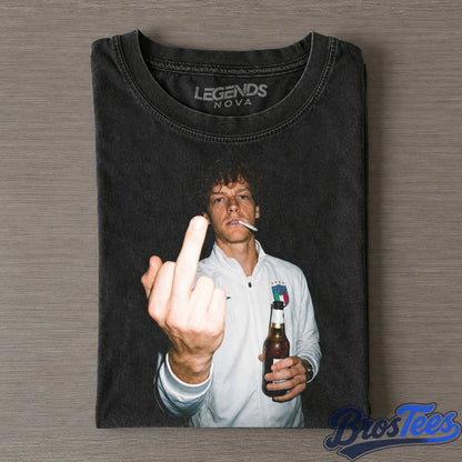 Wimbledon 2026 Singles Champion Italy Jannik Sinner Tennis Shirt