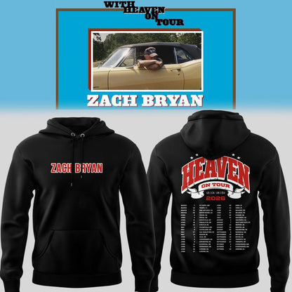 Zach Bryan x New England Patriots Concert Hoodie