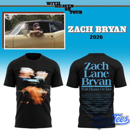 Zach Bryan x New England Patriots Concert Shirt