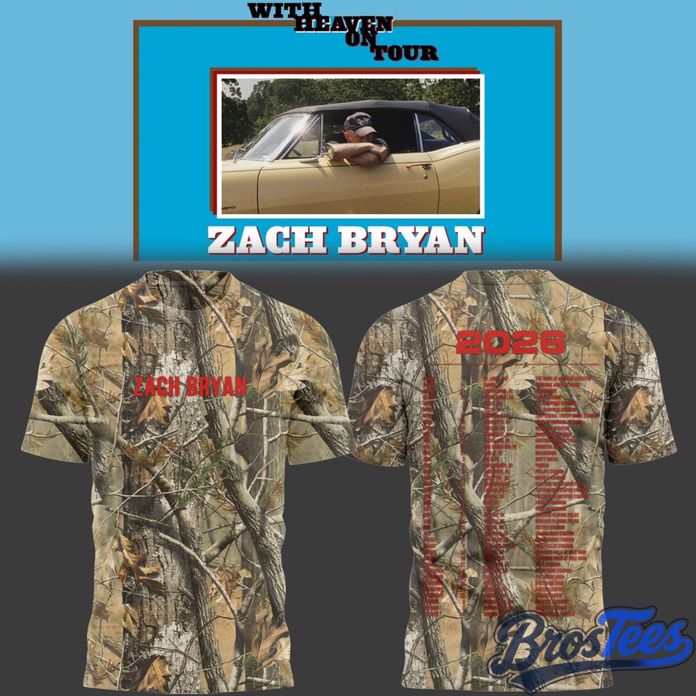 Zach Bryan x New England Patriots Concert Shirt