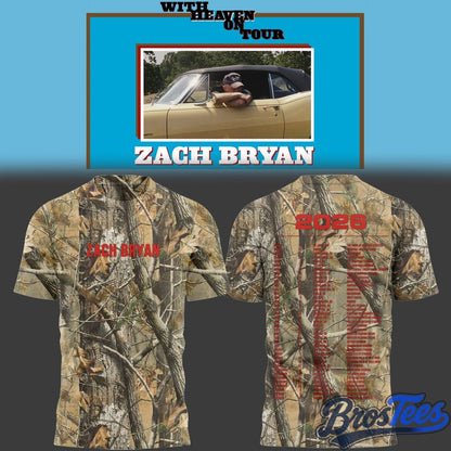 Zach Bryan x New England Patriots Concert Shirt