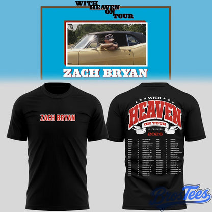 Zach Bryan x New England Patriots Concert Shirt