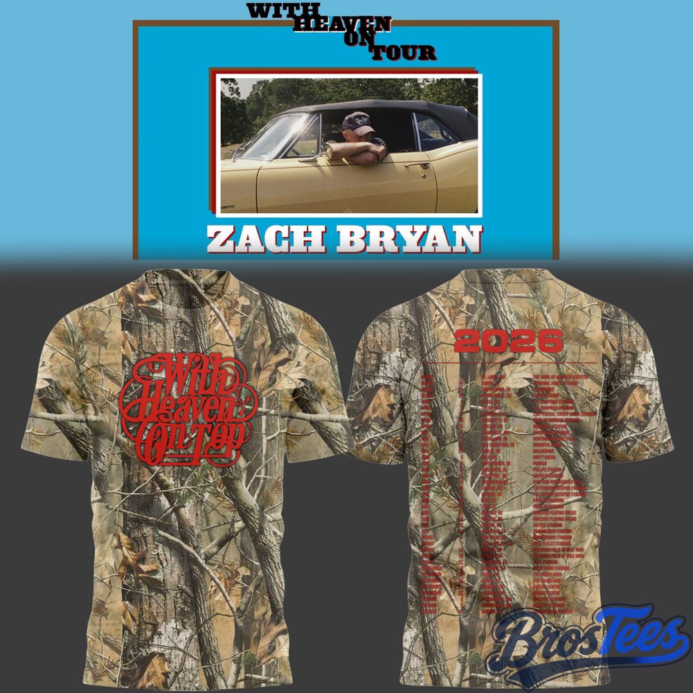 Zach Bryan x New England Patriots Concert Shirt