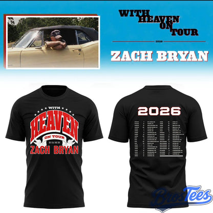 Zach Bryan x New England Patriots Concert Shirt