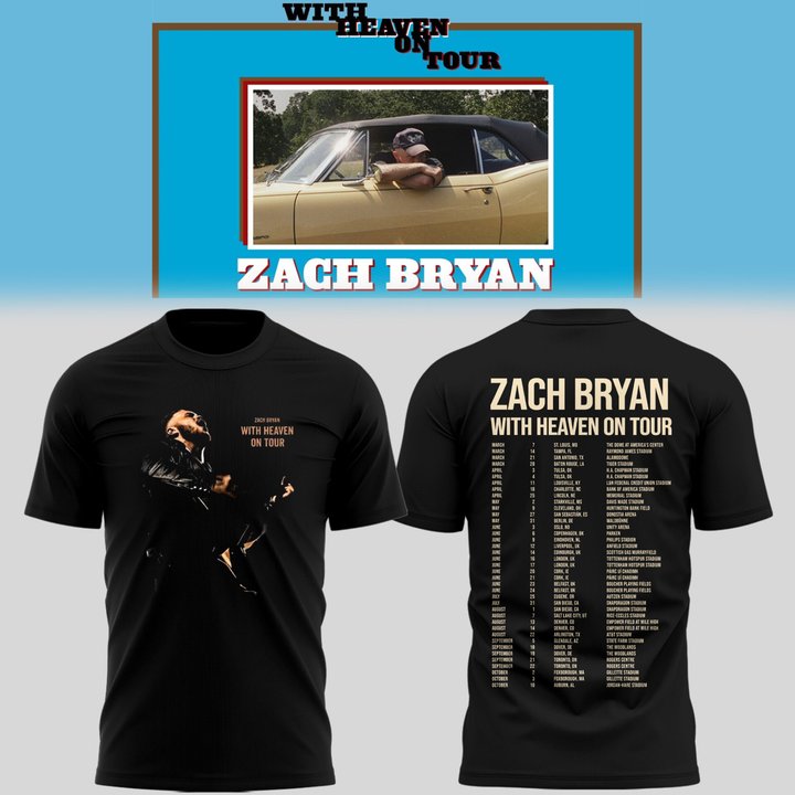 Zach Bryan x New England Patriots Concert Shirt