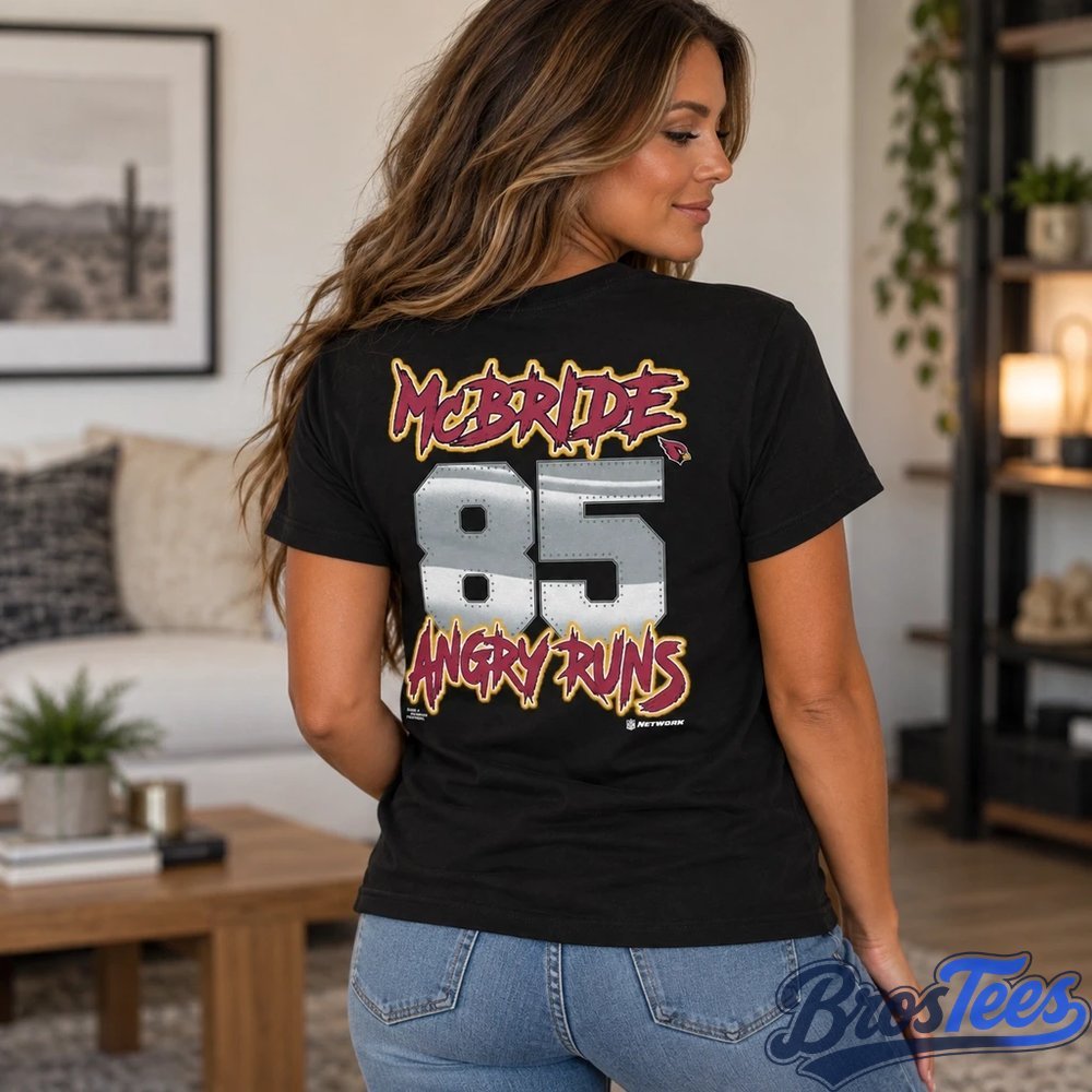 Arizona Cardinals Trey McBride Angry Runs 2026 Graphic Shirt - BrosTees