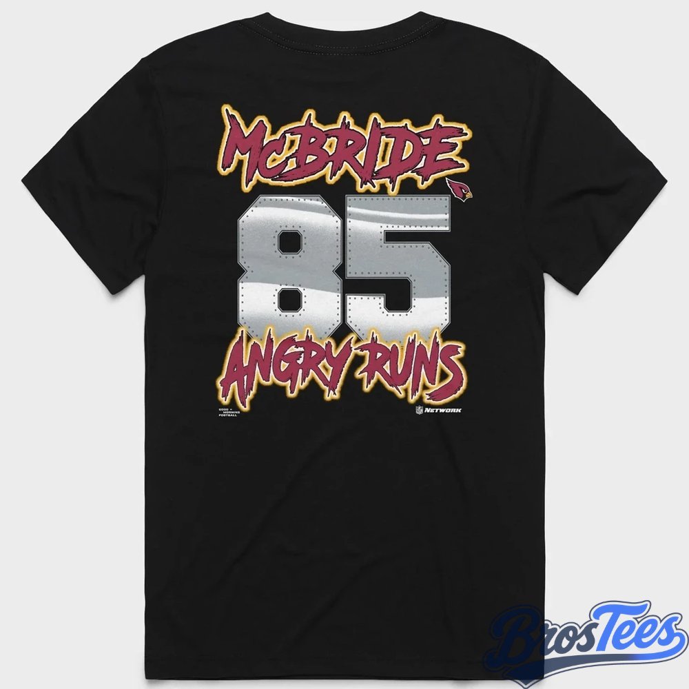 Arizona Cardinals Trey McBride Angry Runs 2026 Graphic Shirt - BrosTees