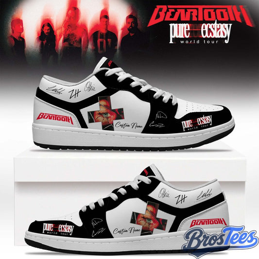Beartooth “Pure Ecstasy World Tour” 2026 Custom AJ1 Shoes - BrosTees