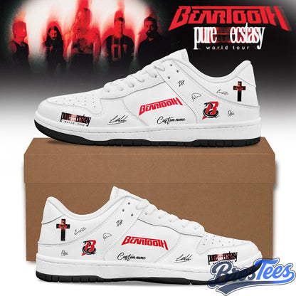 Beartooth “Pure Ecstasy World Tour” 2026 Custom AJ1 Shoes - BrosTees