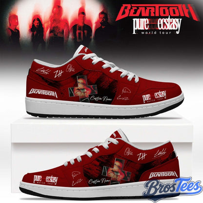 Beartooth “Pure Ecstasy World Tour” 2026 Custom AJ1 Shoes - BrosTees