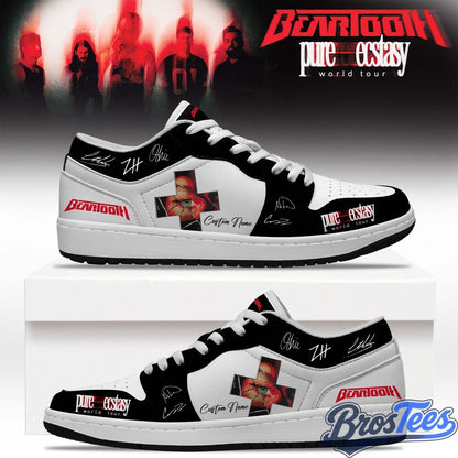 Beartooth “Pure Ecstasy World Tour” 2026 Custom AJ1 Shoes - BrosTees