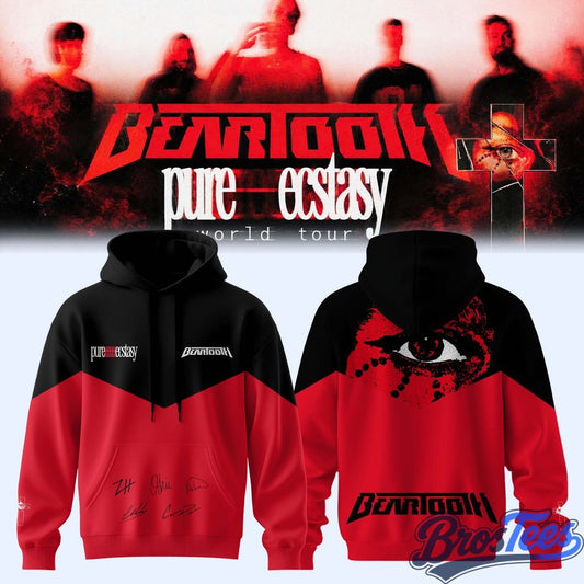 Beartooth “Pure Ecstasy World Tour” 2026 Signed Hoodie - BrosTees