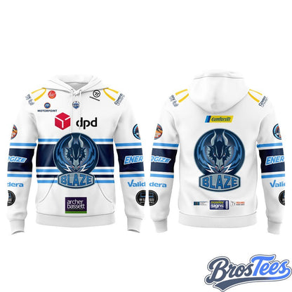 Coventry Blaze 2026-27 Hoodie White - BrosTees