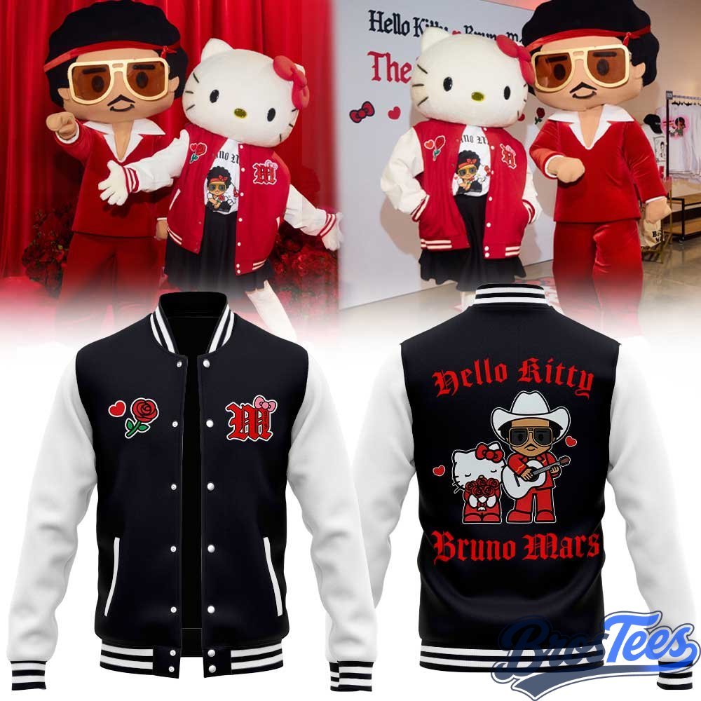 Hello Kitty x Bruno Mars Romantic Tour Pop-up Jacket - BrosTees