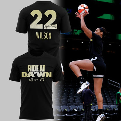 Las Vegas Aces Ride At Da'wn T-Shirt - BrosTees