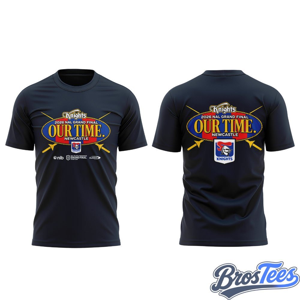 Newcastle Knights commemorating the OUR TIME Shirt - BrosTees