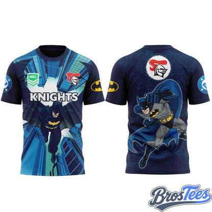 Newcastle Knights x 2026 Batman Superhero Tee - BrosTees