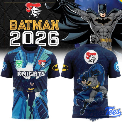 Newcastle Knights x 2026 Batman Superhero Tee - BrosTees