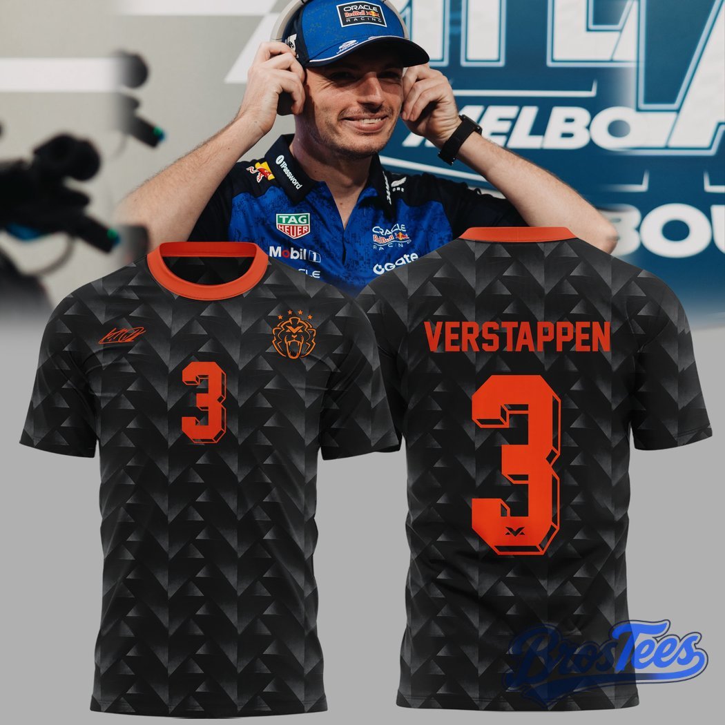 Red Bull Racing Max Verstappen Sport X Sport Limited Edition Shirt - BrosTees