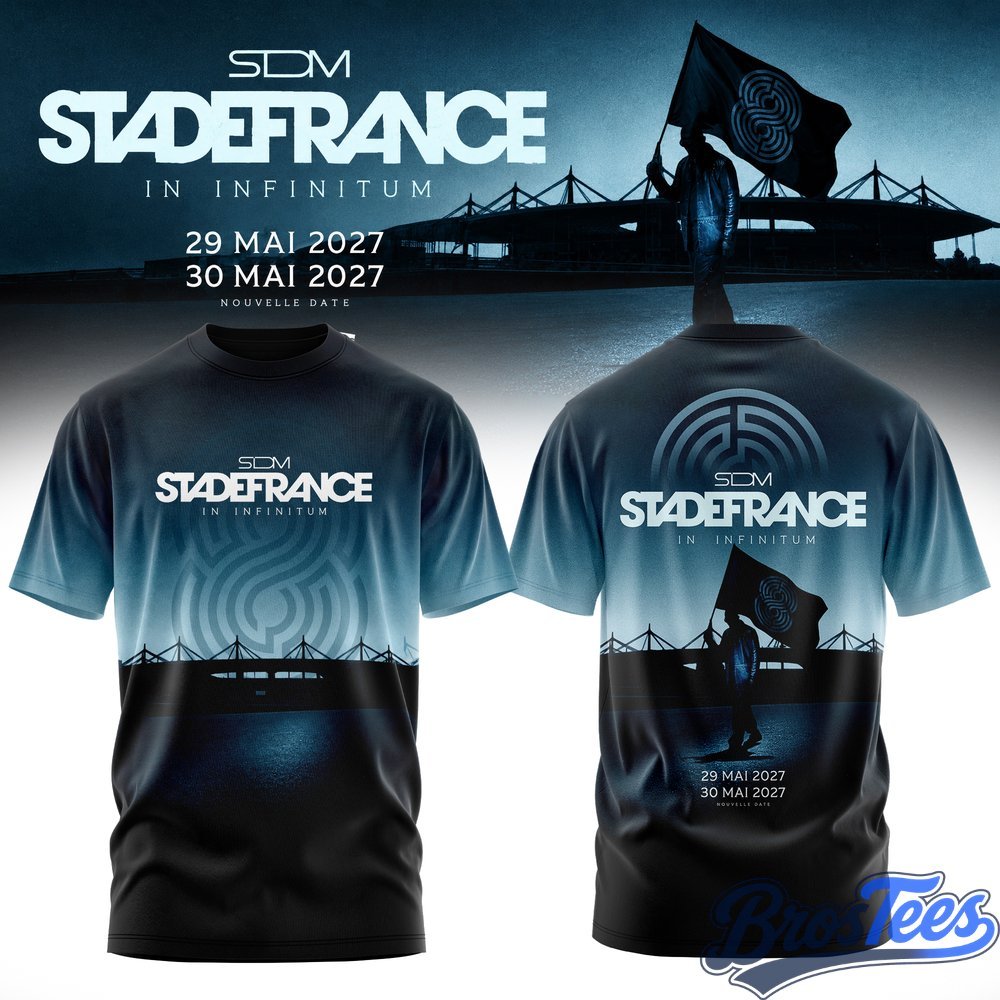 SDM Stade de France In Infinitum 2027 T-Shirt - BrosTees