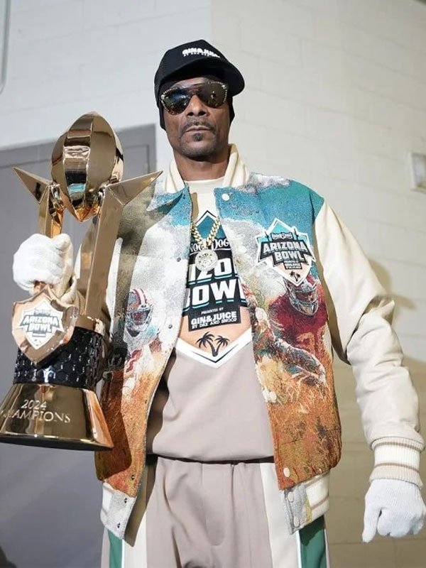 Snoop Dogg Arizona Bowl Varsity Jacket - BrosTees