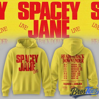 Spacey Jane Heading Back Down Under Australian Tour Hoodie - BrosTees