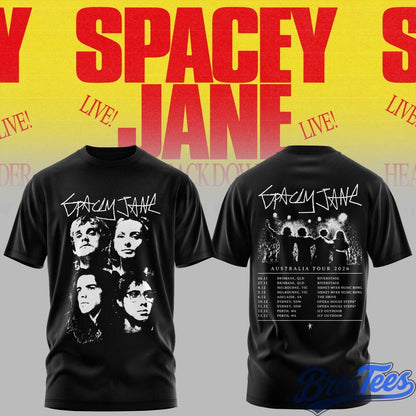 Spacey Jane Heading Back Down Under Australian Tour T-Shirt - BrosTees