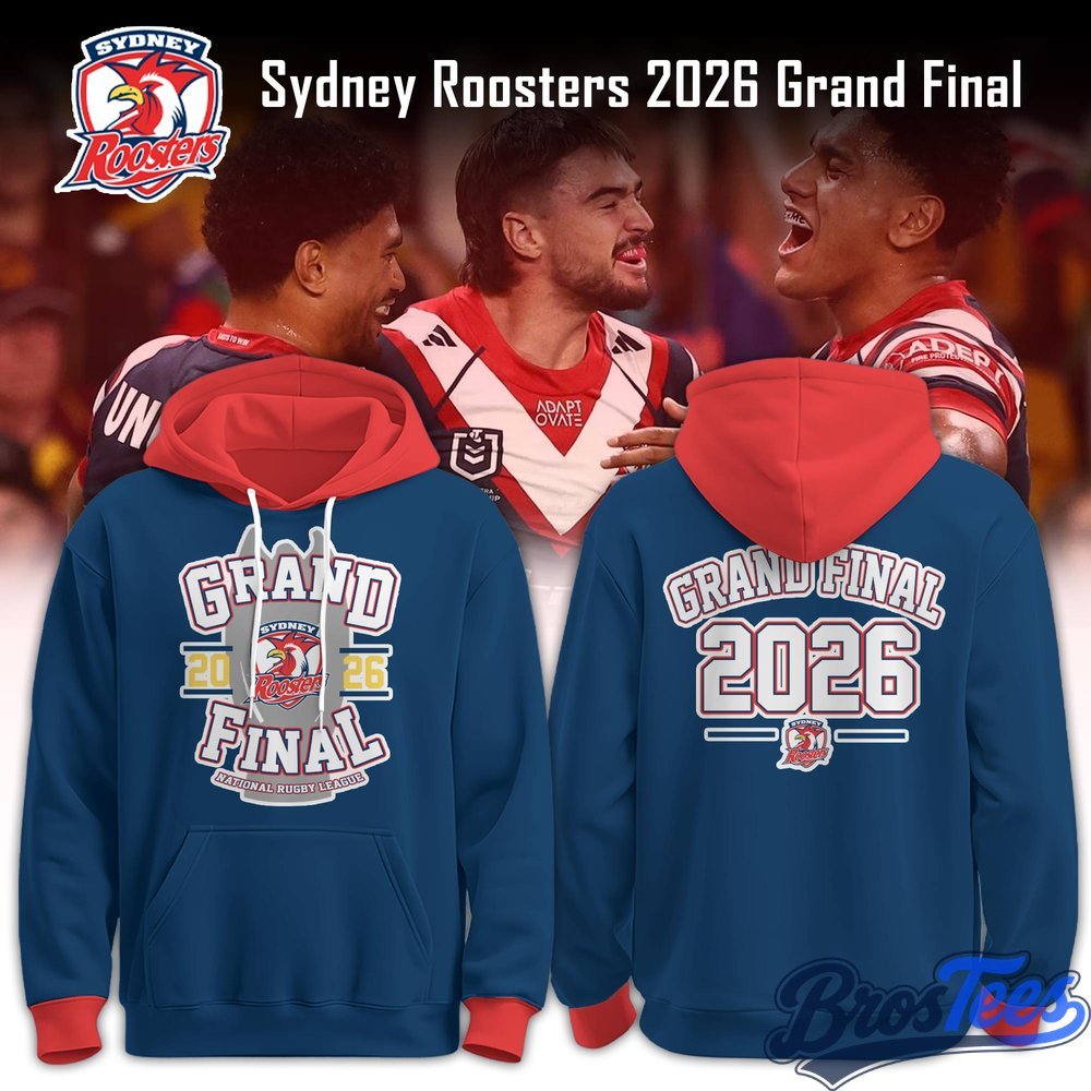 Sydney Roosters 2026 Grand Final Hoodie - BrosTees