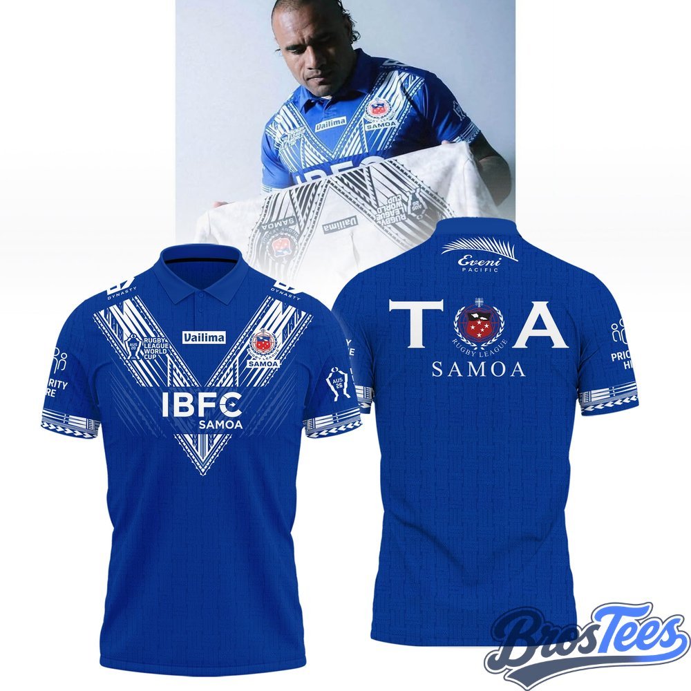 Toa Samoa 2026 World Cup Polo Shirt Limited Edition - BrosTees