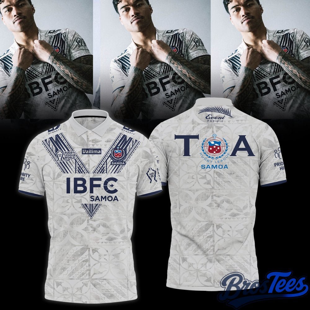 Toa Samoa 2026 World Cup Polo Shirt Limited Edition - BrosTees