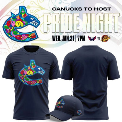 Vancouver Canucks x Pride Night 2026 Special Tee - BrosTees