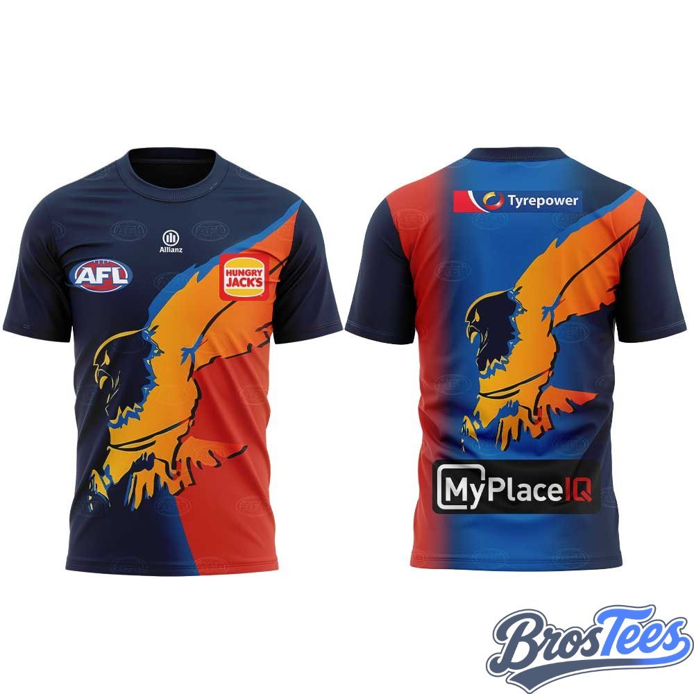 West Coast Eagles 2026 Gather Round Guernsey T-Shirt - BrosTees
