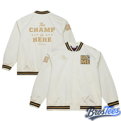 WWE John Cena The Champ is Here Bomber Jacket - BrosTees